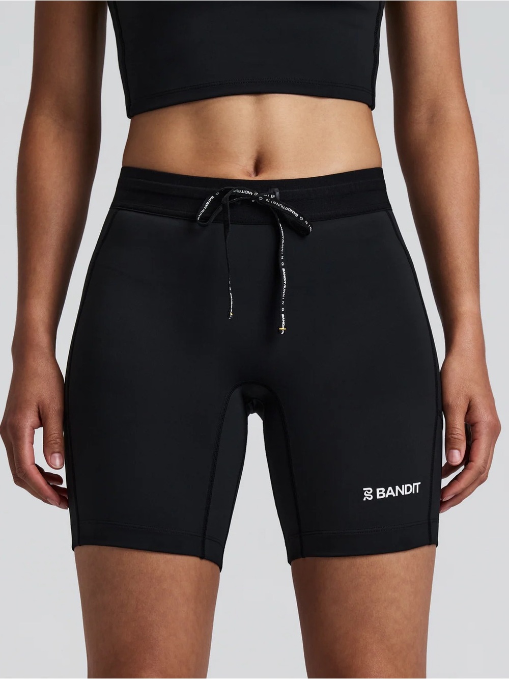Bandit 7" COMPRESSION Black stamina Bike Shorts